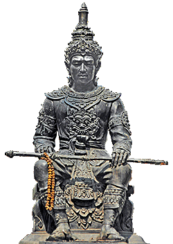 'King Mangrai of Lanna | Mangrai Statue in Chiang Saen' by Asienreisender